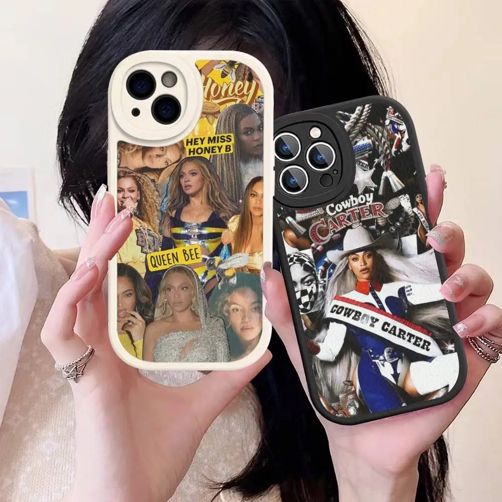 Beyonce Renaissance Singer Phone Case For IPhone 16 15 14 13 12 11 Pro Max Plus Shockproof Leather Cover 6