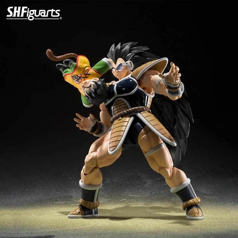 Bandai Original S.H.Figuarts Dragon Ball Z  Raditz Son Gohan Kids SDCC Figure Pvc Anime Action Figures Model Toy Gift - view 2