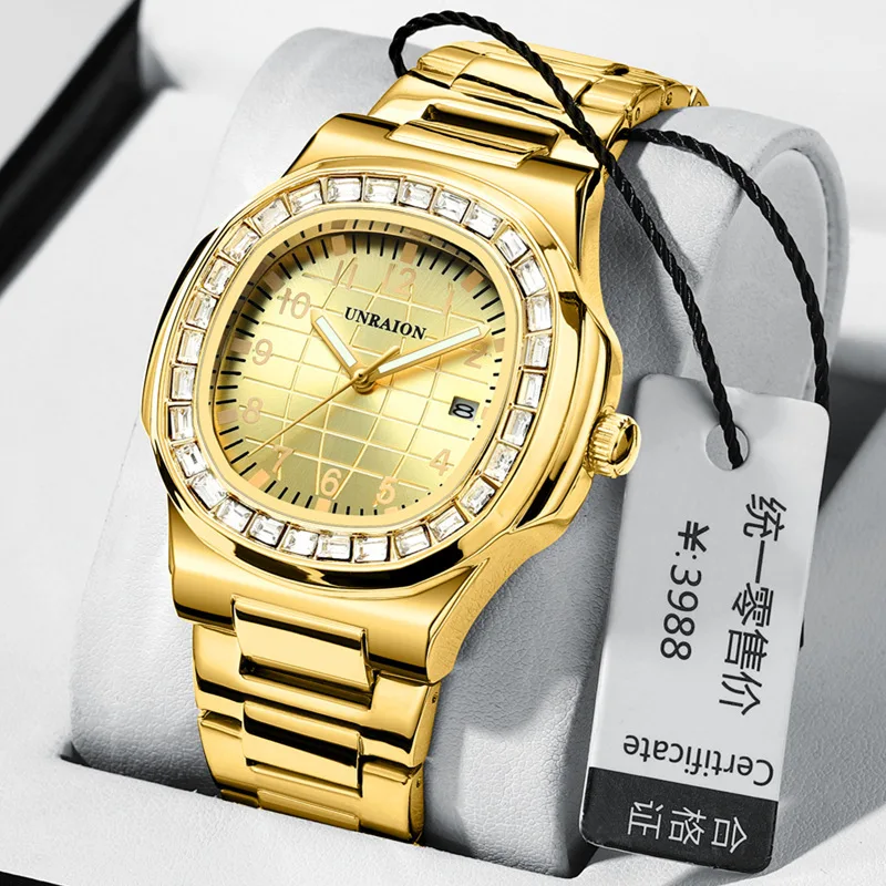 Vierkant Heren Horloge