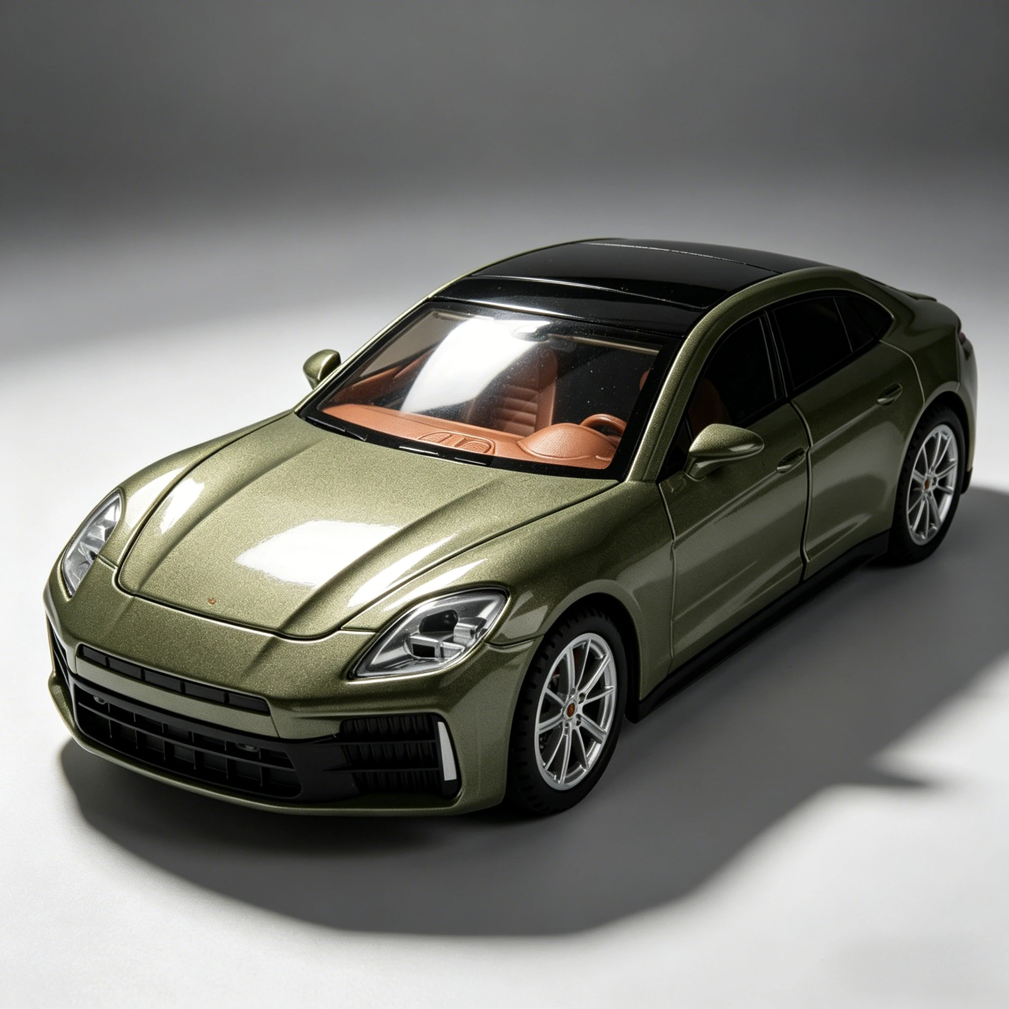 

1:24 Panamera Simulation Alloy Luxury Sedan Car Model Sound And Light Pull Back Toy Car Toy Boy Collection Decoration Gift