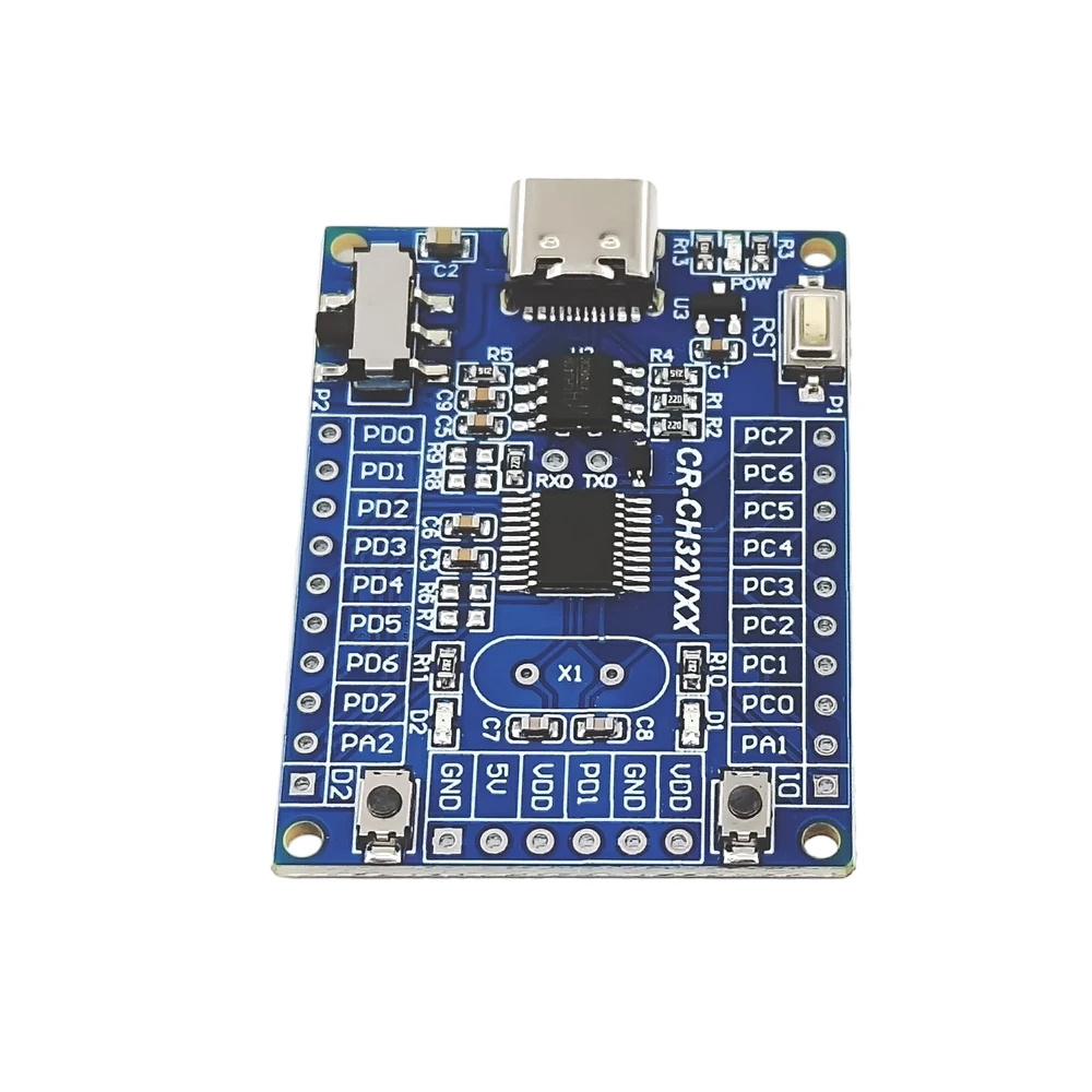 48MHz CH32V003 Development Board Minimum System Board Core Board Type-C USB Interface Development Panels kit CH32V003