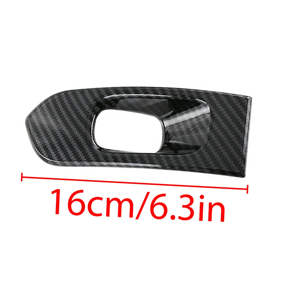 2 pcs Carbon Fiber Look Finish Front Bumper Fog Light Cover Trim For Toyota Sienna XL40 2021 2022 2023 2024 Car Accessories - view 5