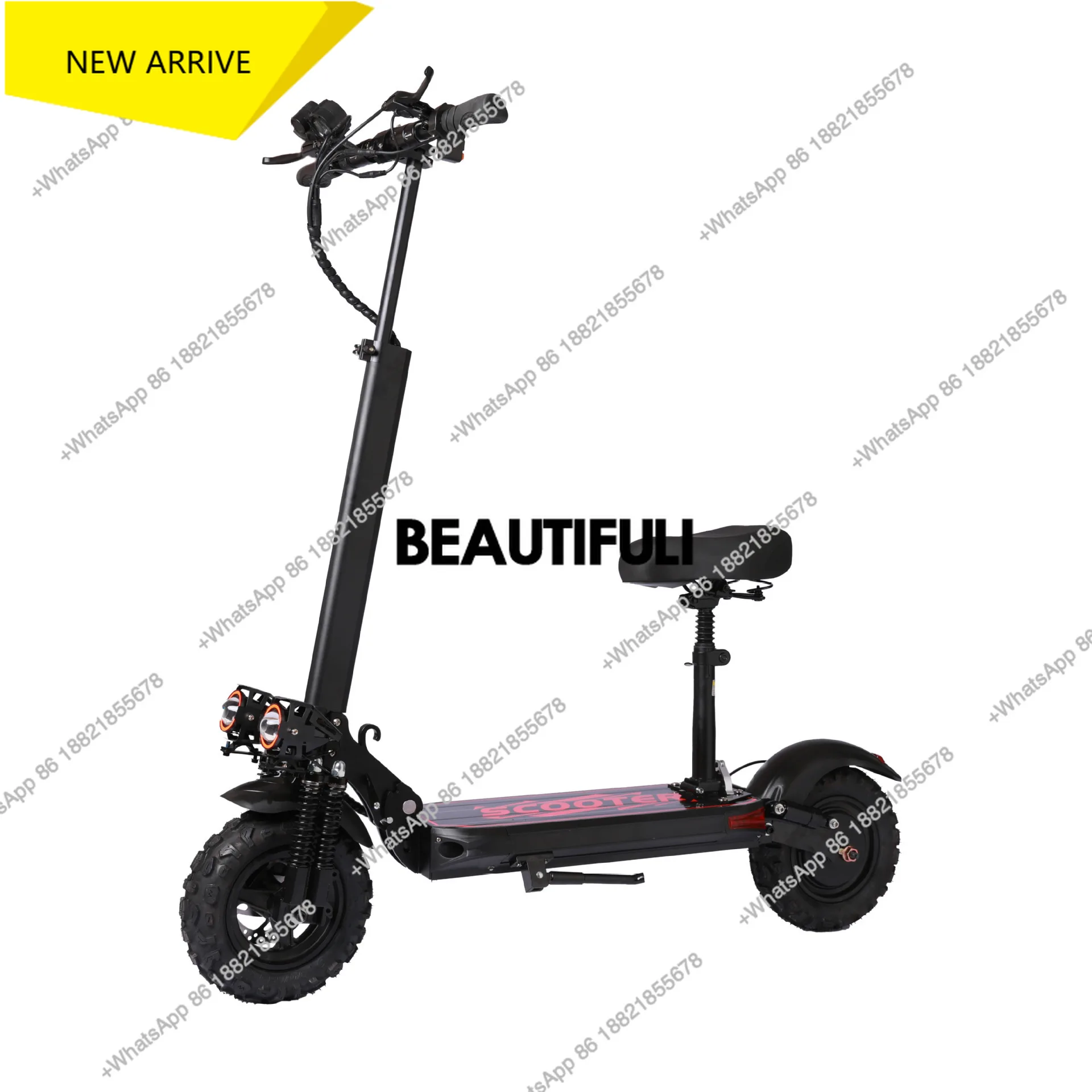 

M138 Changbu new electric car battery life double shock absorption high power off-road folding adult electric car travel