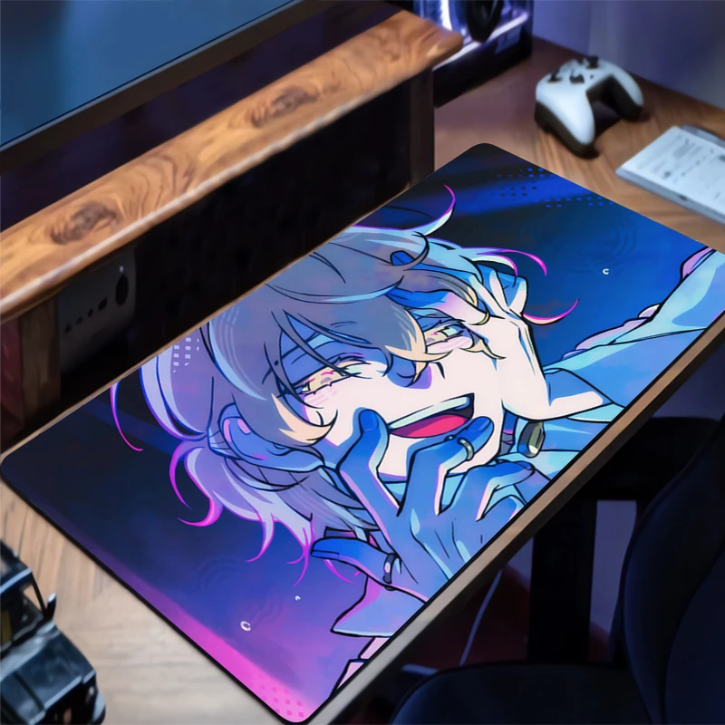 

Mousepad Alien Stage Office Computer Desk Mat Keyboard Mouse Pad Laptop Cushion Large Non-slip Deskpad PC carpet Anime Mousepad