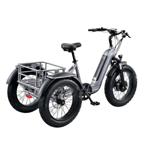 

2025 26-inch adult tricycle electric assist pedal cargo bicycle 7-speed electric tricycle far