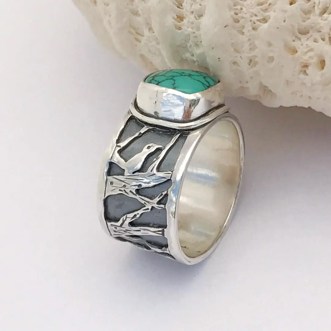 Cross-border E-commerce Fashion Retro Ring Female European and American Ring Creative Simple and Exquisite Jewelry Female