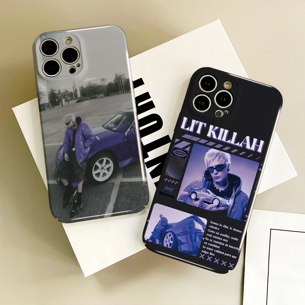 Чехол для телефона Rapper L-Lit K-Killah KUSTOM для IPhone 16, 15, 14, 13, 12, 11 Plus Pro Max Mini, универсальный прочный персонализированный чехол