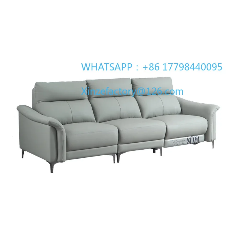 

Customizable simple modern small apartment electric function sofa living room