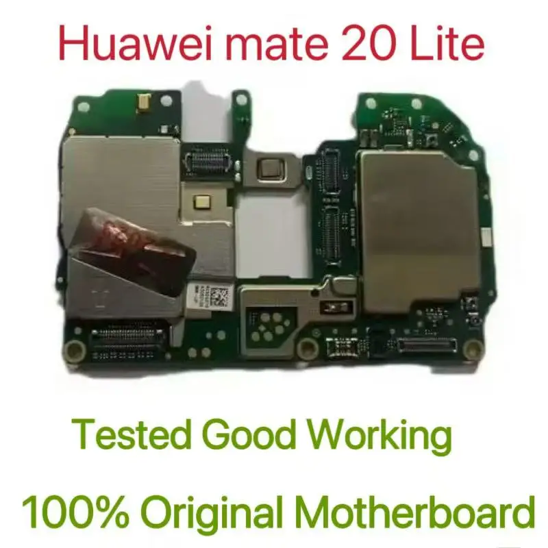 Global Version Original Unlocked Motherboard for Huawei mate 20Lite Tested Circuit Plate Main Logic Board for Huawei mate 20Lite