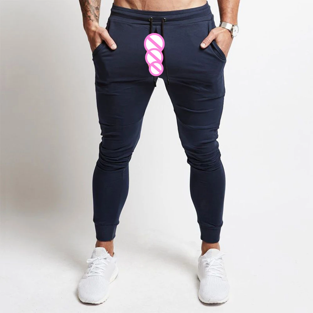 

Невидимые открытые промежности, уличные сексуальные узкие спортивные штаны, спортивные штаны для бега, мужские летние облегающие удобные длинные брюки разных стилей