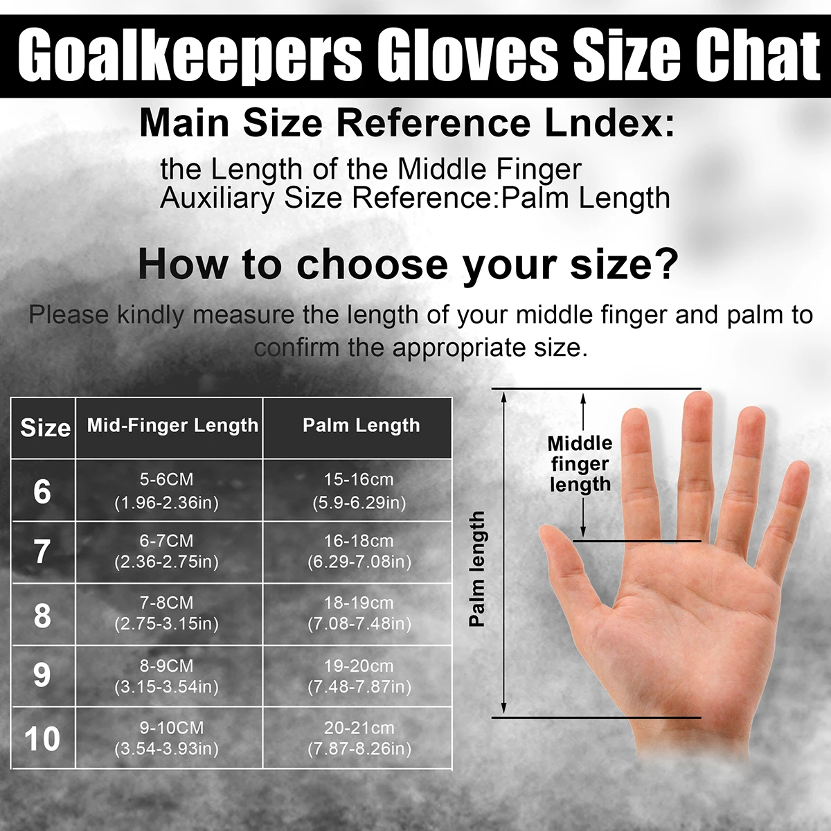 Soccer Goalie Gloves Youth Adults, 4+3mm Super Grip High Performance Goalkeeper Gloves, Breathable Soccer Gloves