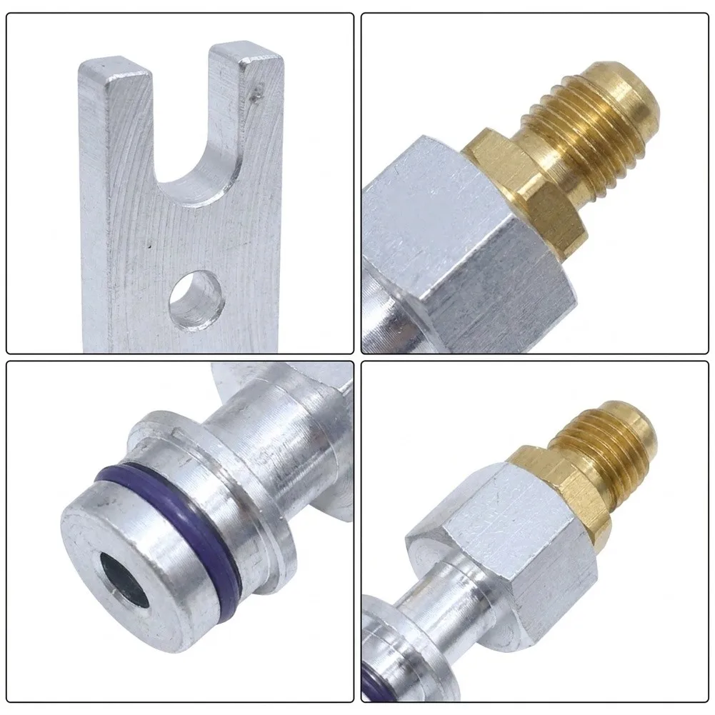 Leak Detection Tool for Vehicle AC Units 9 9 10cm Aluminum Housing Stainless Steel Elements Reliable Performance