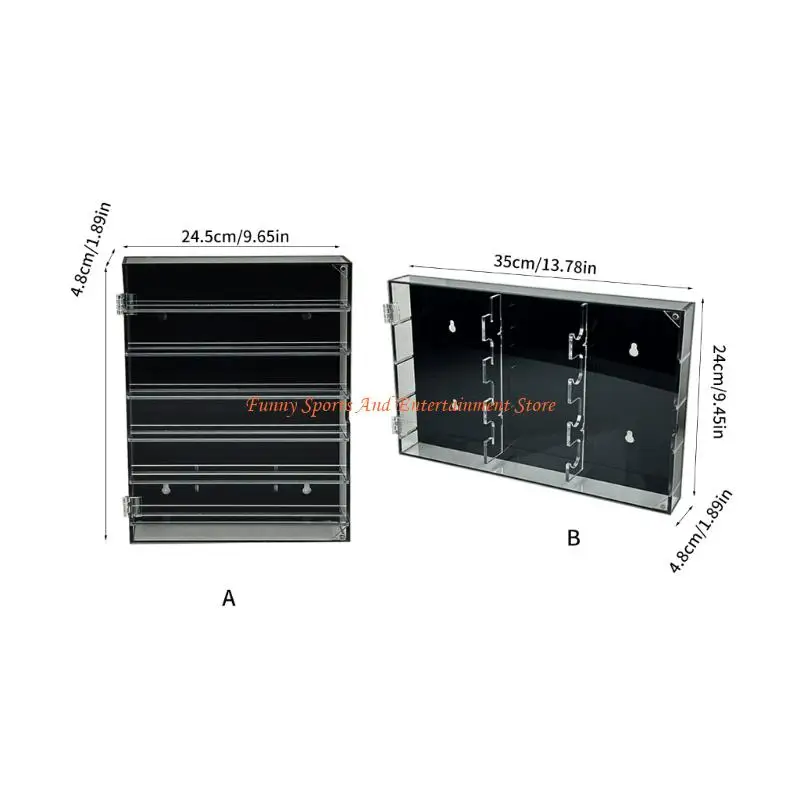 C4DE Acrylic Cutter Display Case Showcase MultiLayer Polding Cutter Stand