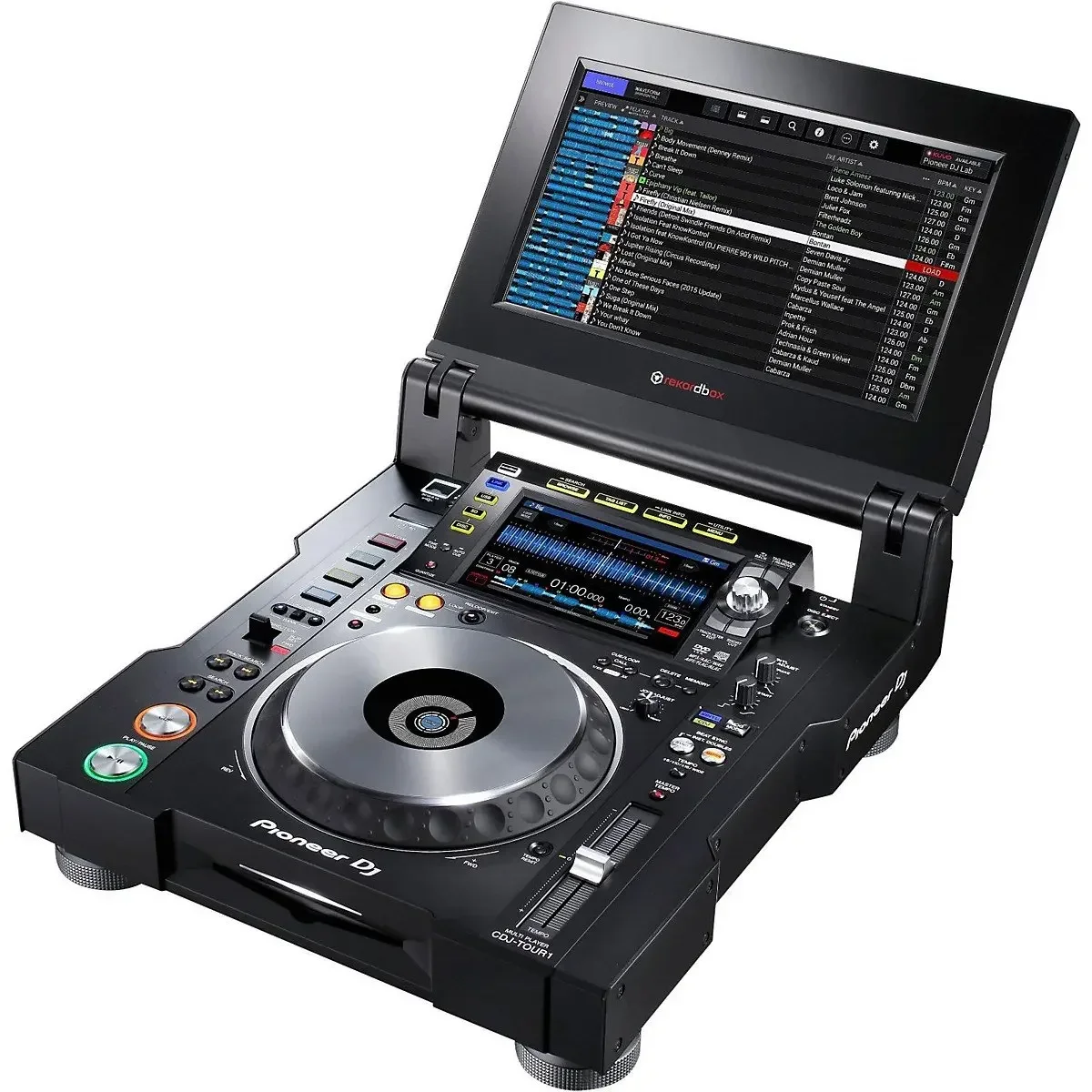 مبيعات عالية الجودة على جهاز Pioneer CDJ-TOUR1 متعدد اللاعبين - مع شاشة لمس قابلة للطي، جديدة #1
