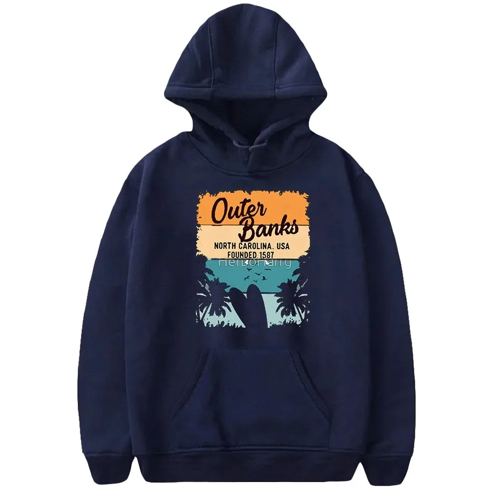 

Outer banks hoodies male female fashion design print hoodies sweatshirt autumn pullovers streetwear hip hop banks season