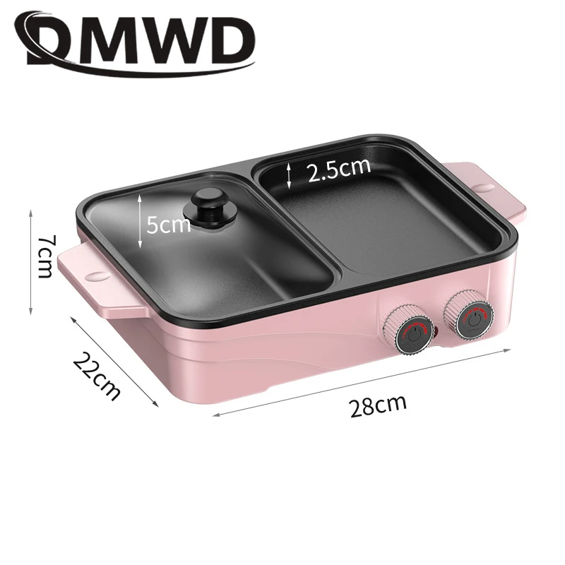 Multifunction Electric Cooker Hotpot Barbecue Grill Griddle Egg Omelette Frying Pan Stove Crepe Oven Pancake Pie Baking Roaster