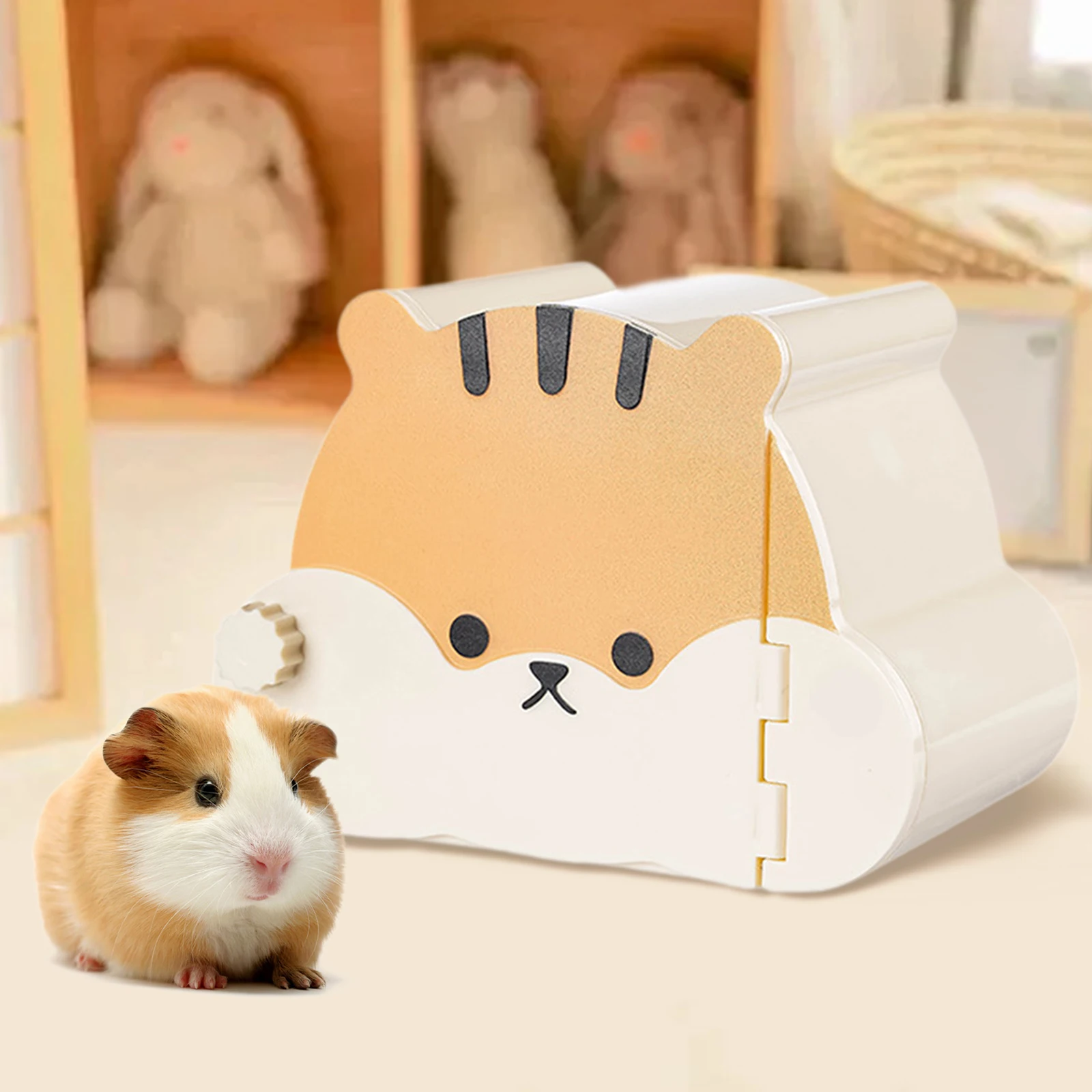 Hamster Hideout House Play Room Activity Toy for Hamster Gerbils Chinchilla