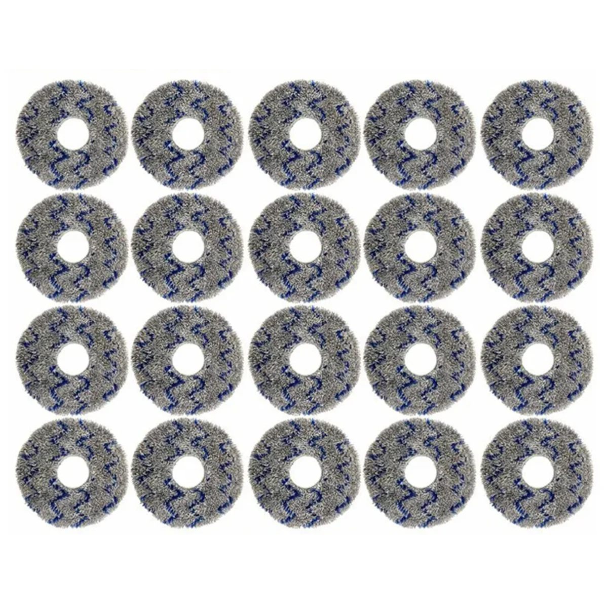 สําหรับ Ecovacs T10 TURBO /Deebot X1 /OMNI / X1 TURBO T20 Omni เครื่องดูดฝุ่น Mop ผ้าล้างทําความสะอาดได้ Mop Pads อุปกรณ์เสริม—A19G