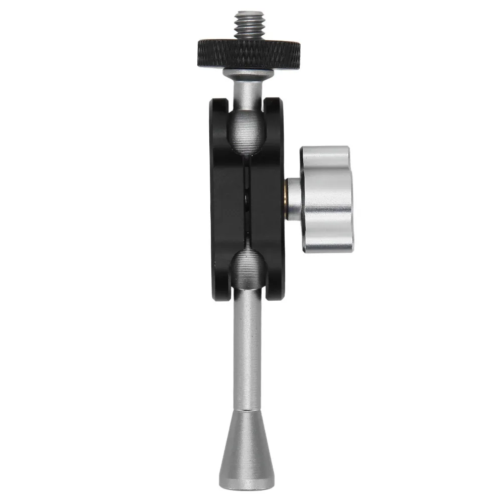 Aluminum Alloy Articulated Magic Arm with 1/4 Inch 20 Threaded Screw Adapter Camera Extension Mount Bar Universal Camera Bracket