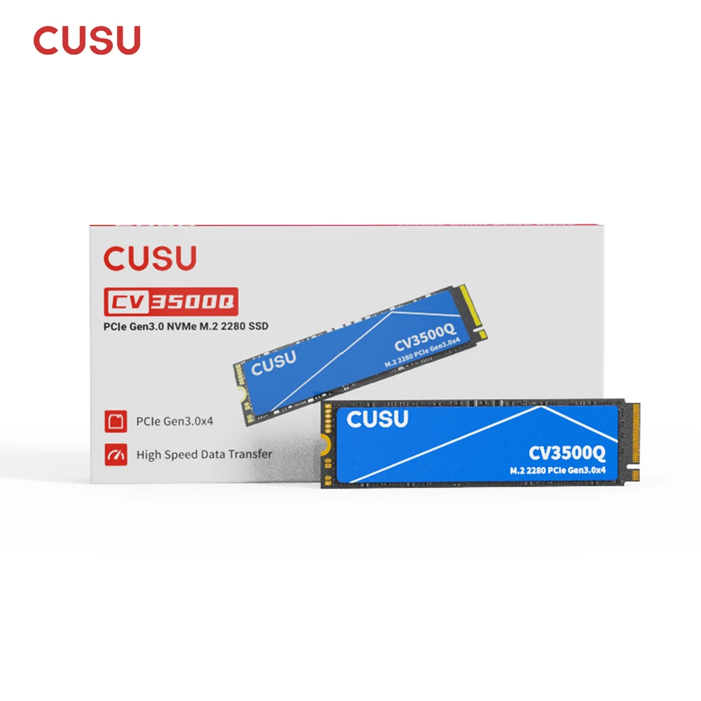 CUSU M2 SSD NVMe Gen 3 M.2 SSD 512GB 1TB 256GB 2TB Internal Solid