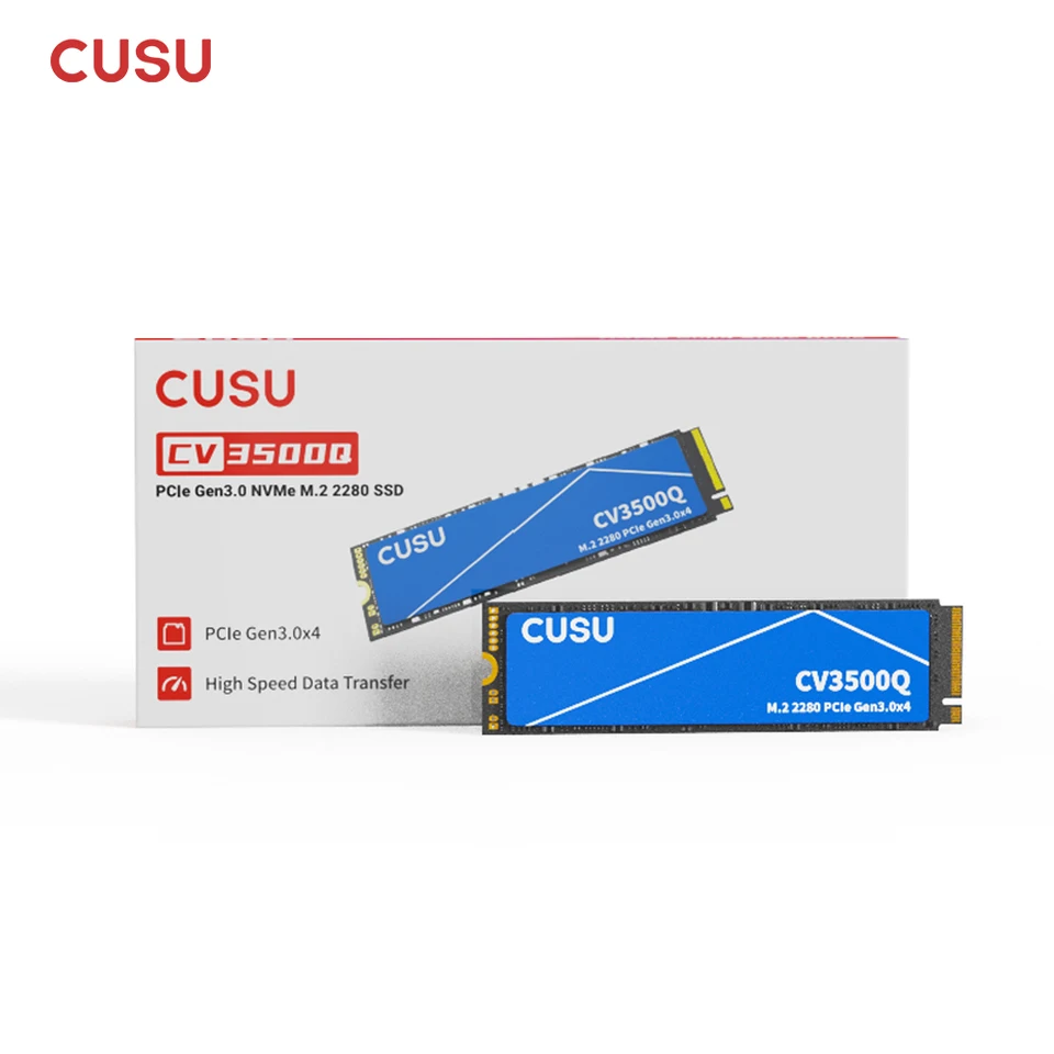 CUSU M2 SSD NVMe Gen 3 M.2 SSD 512GB 1TB 256GB 2TB Internal Solid