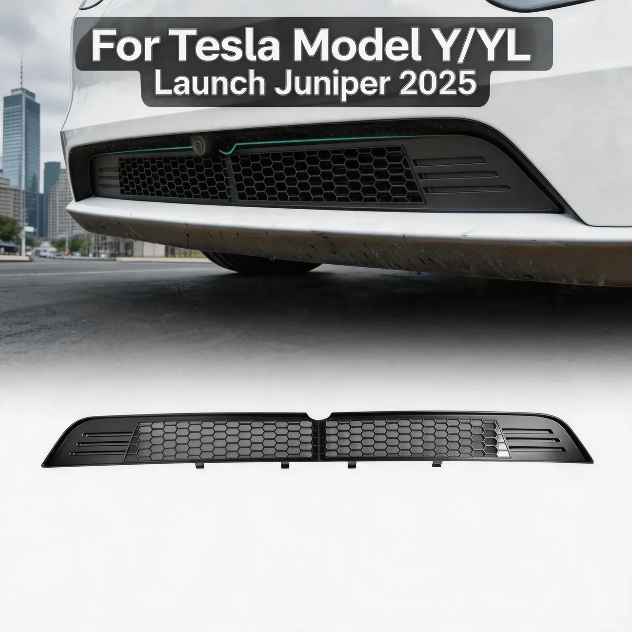 Lower Bumper Anti Insect Net Air Inlet Anti Dust Proof Cover For Tesla Model Y/YL Launch Juniper 2025 Lower Bumper Vent Grille