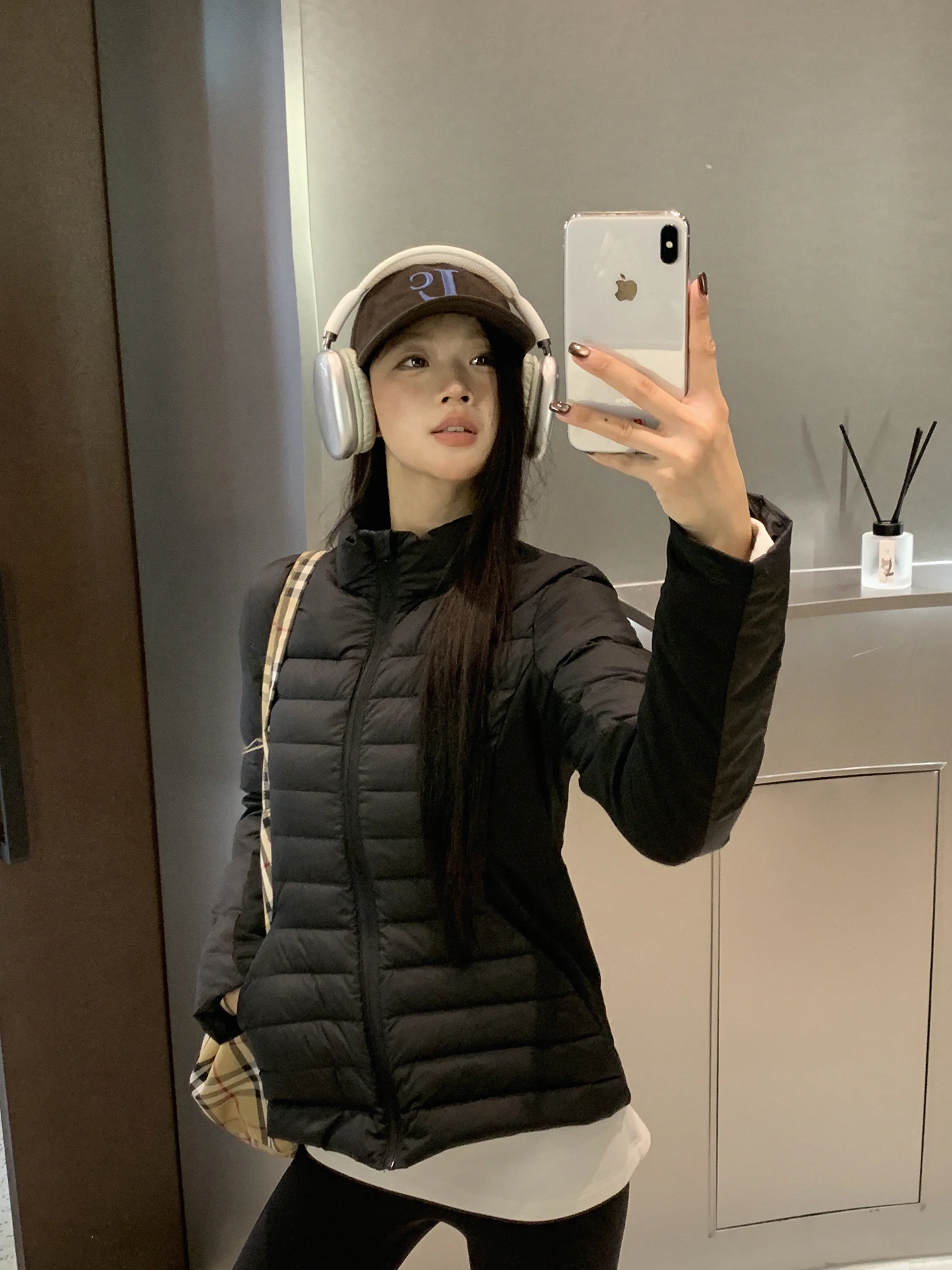 

Lightweight Puffer Jaet Women's Sle Winter New Arrival Inner Core Super Beautiful Bla 90 White Du down Coat