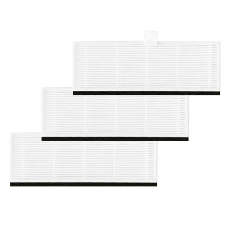 Filtro Vactidy-hepa para aspirador robô, filtro de pó lavável, branco, t7, t8