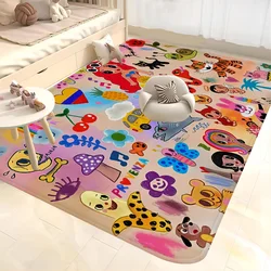 Karol G Female Singer Floor Mat INS Style Soft Bedroom Floor House Laundry Room Mat Anti-skid Household Carpets