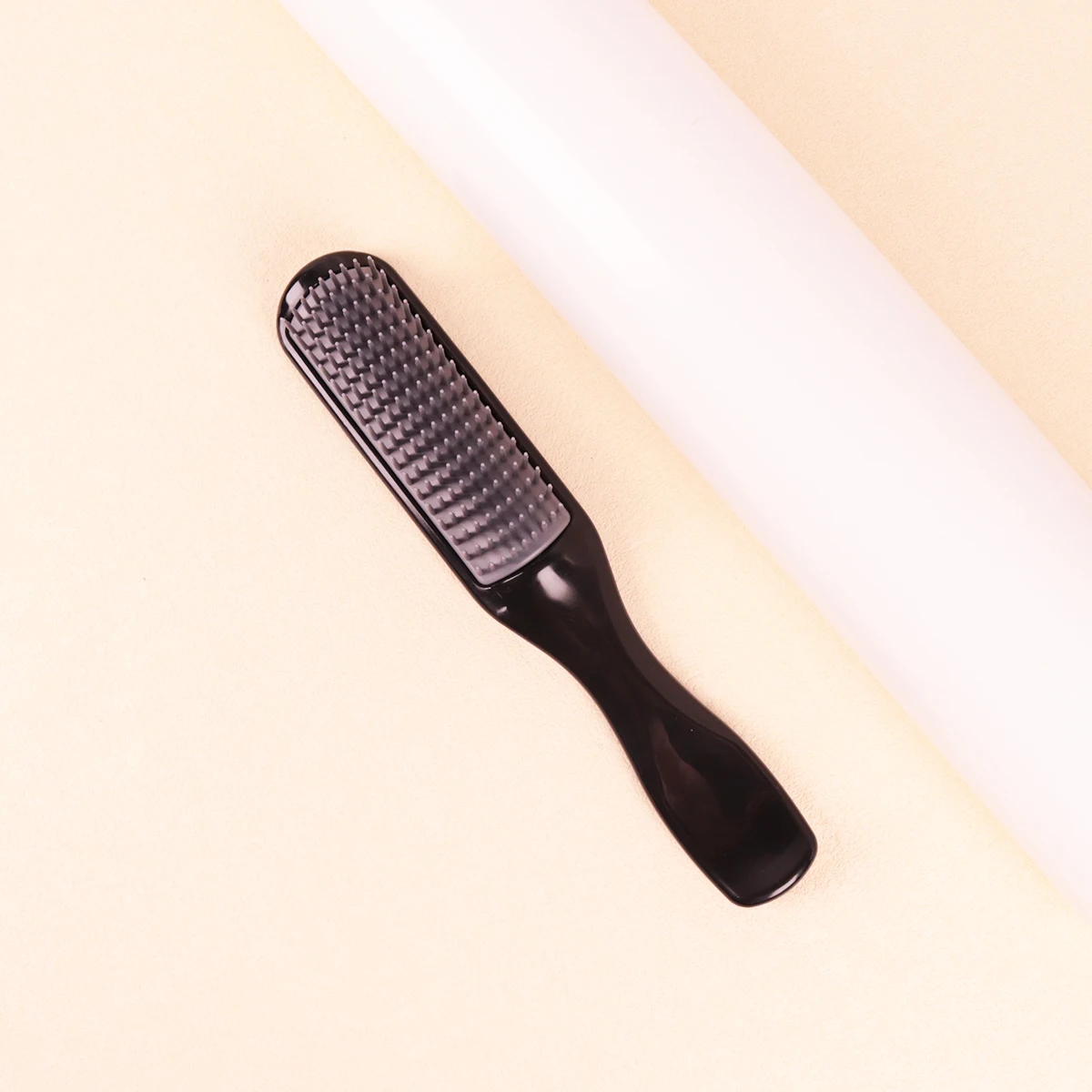 1pc hair styling comb, glossy handle design, nine row hair comb, massage scalp to exfoliate, special for real hair wigs