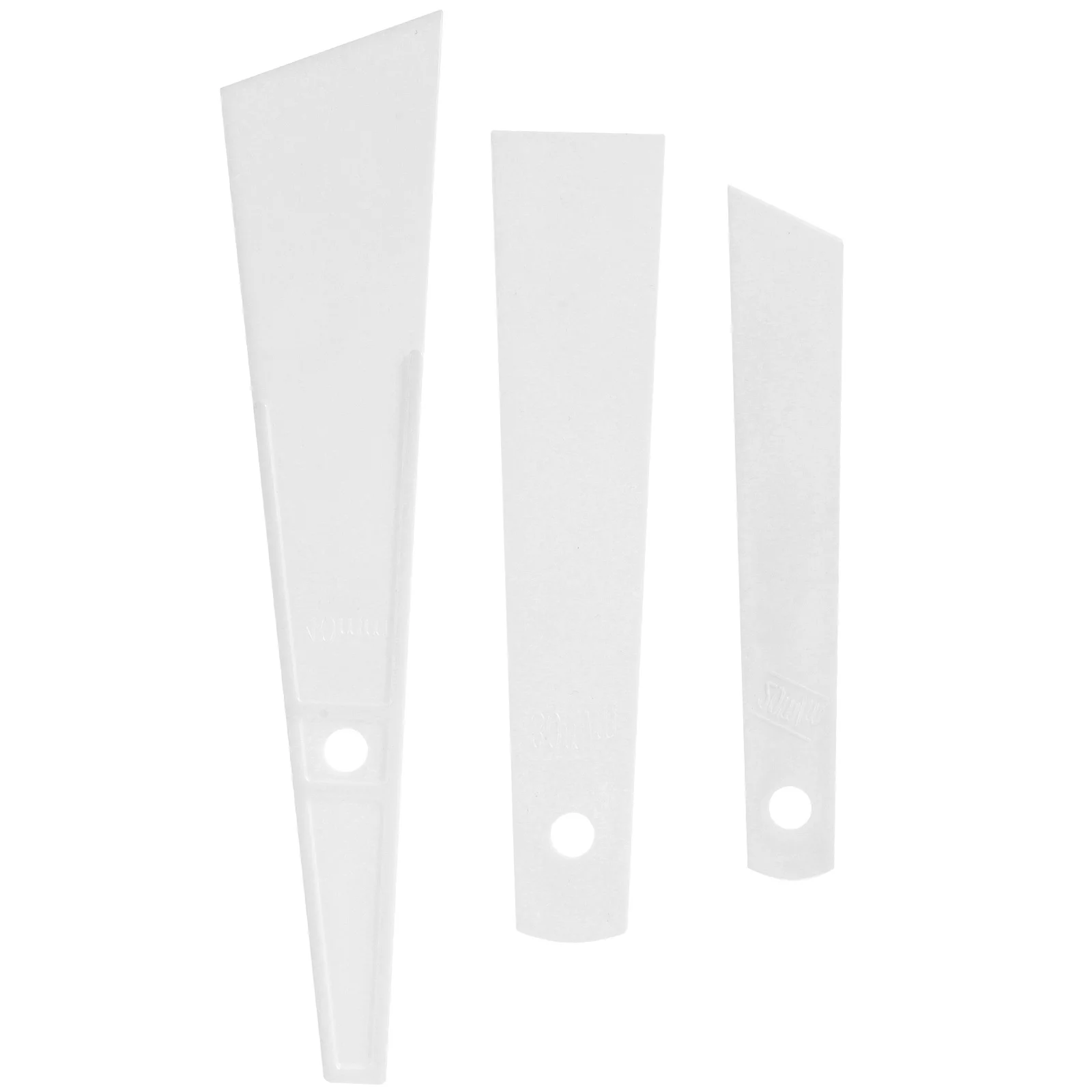 

3pcs Smears Sticks Spreader Scrapers For Craft Tools Applicator Spatula Handheld Smears Glue Tool Glue Paint