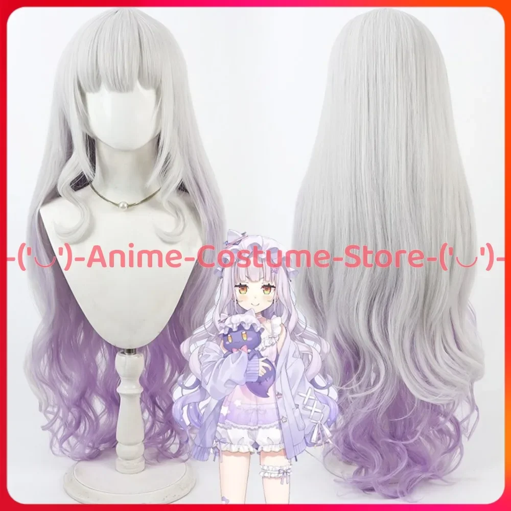

Hololive VTuber Shion Murasaki Cosplay Wig Silv-Purple Anime Character Prop Halloween Carnival Party Costume Wigs Synthetic Hair