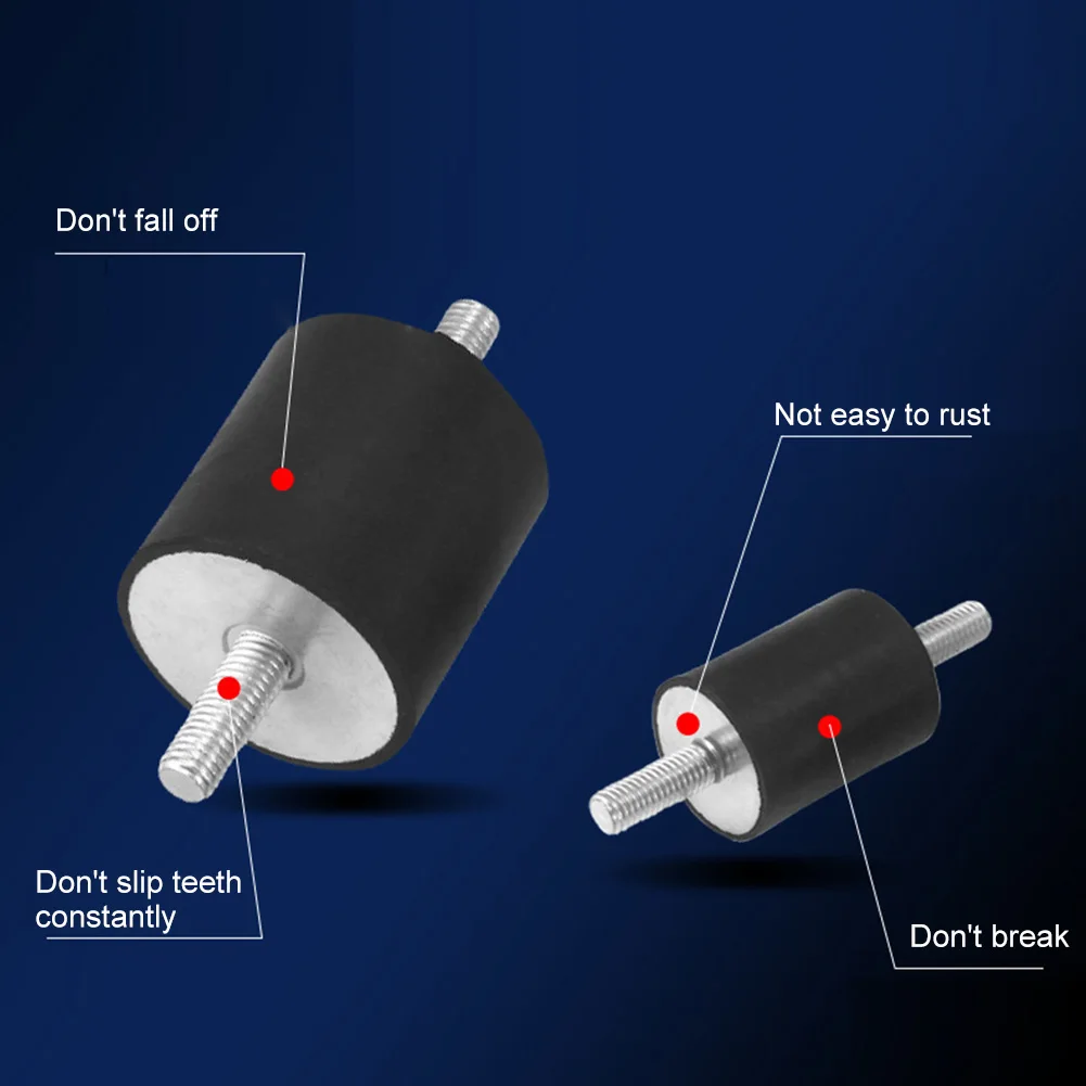 Shock Absorber Rubber 4pcs Damper Do Not Material Handling No Fracture No Slippery Teeth Easy To  Shock Absorber