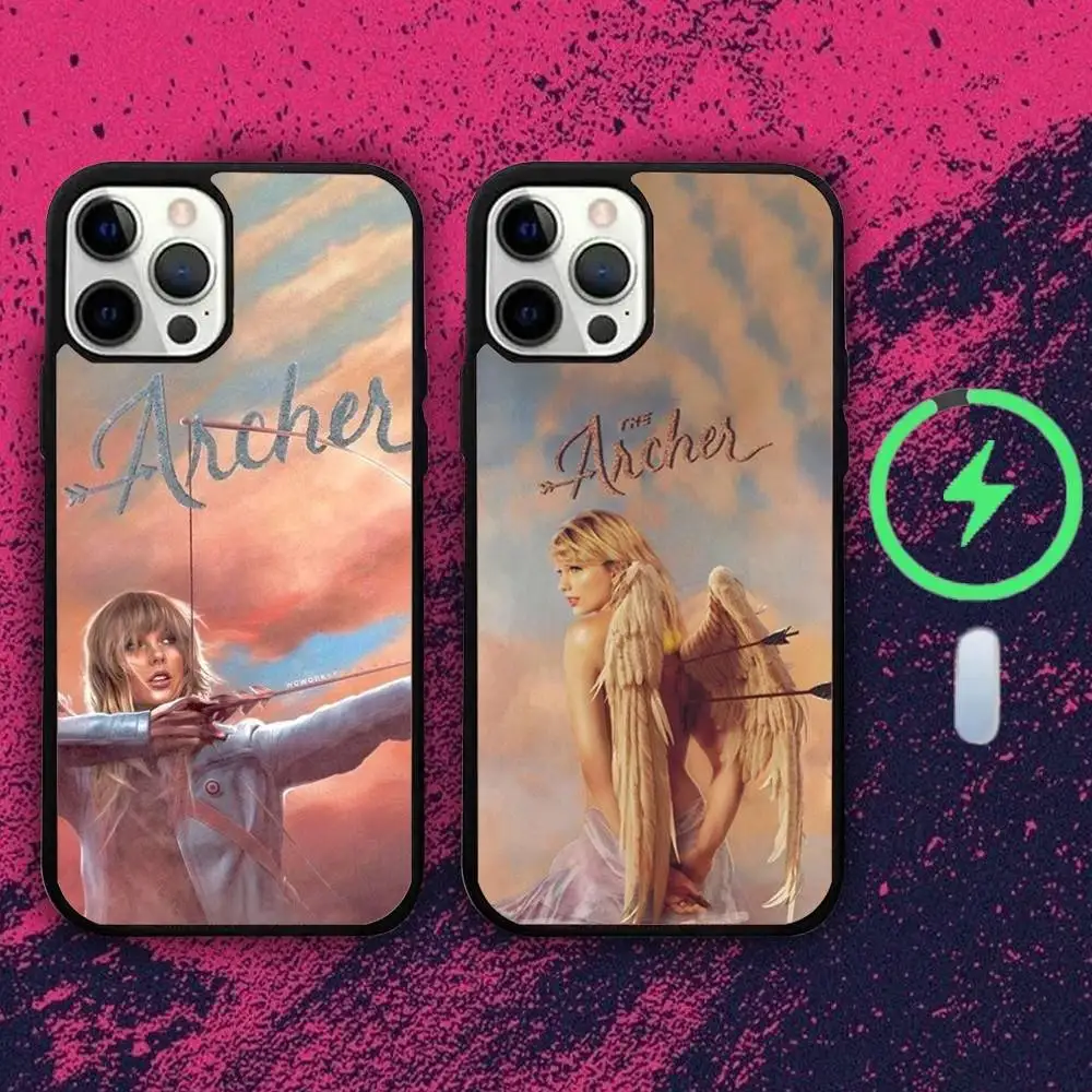 T-Taylors S-Swift s M-Midnights Phone Case For iPhone 16e,16,15,14,13,12,11,Plus,Pro,Max,Mini Magsafe Magnetic Wireless Charging