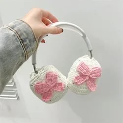 Knitted Bowknot Case for AirPods Max Protective Headset Headphone Airpod Max Case Cover