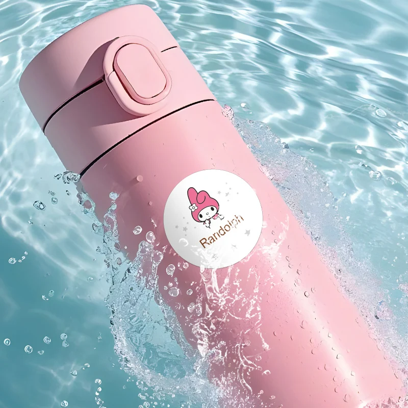 ملصقات اسم ميلودي مخصصة - ملصقات كرتونية جميلة مخصصة لعيد الميلاد والهالوين وعيد الميلاد وهدايا الحفلات #5