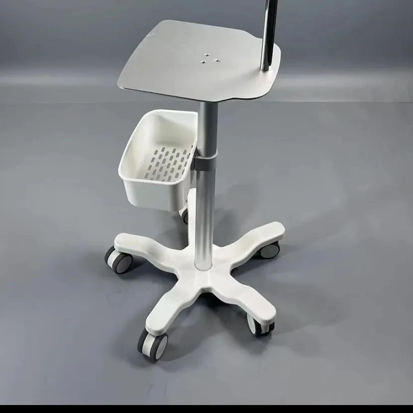 New Type IV Pole Drip Infusion Syringe Pump Use Small Equipment Trolley Cart Mobile Stand