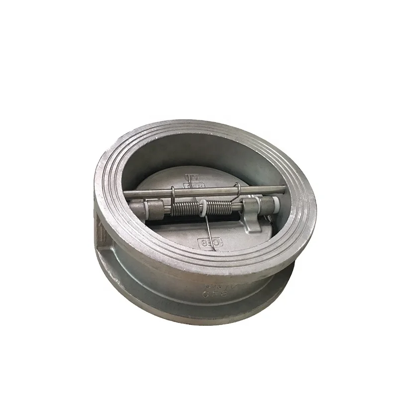 DN100 SS316/CF8M stainless steel dual plate check valve