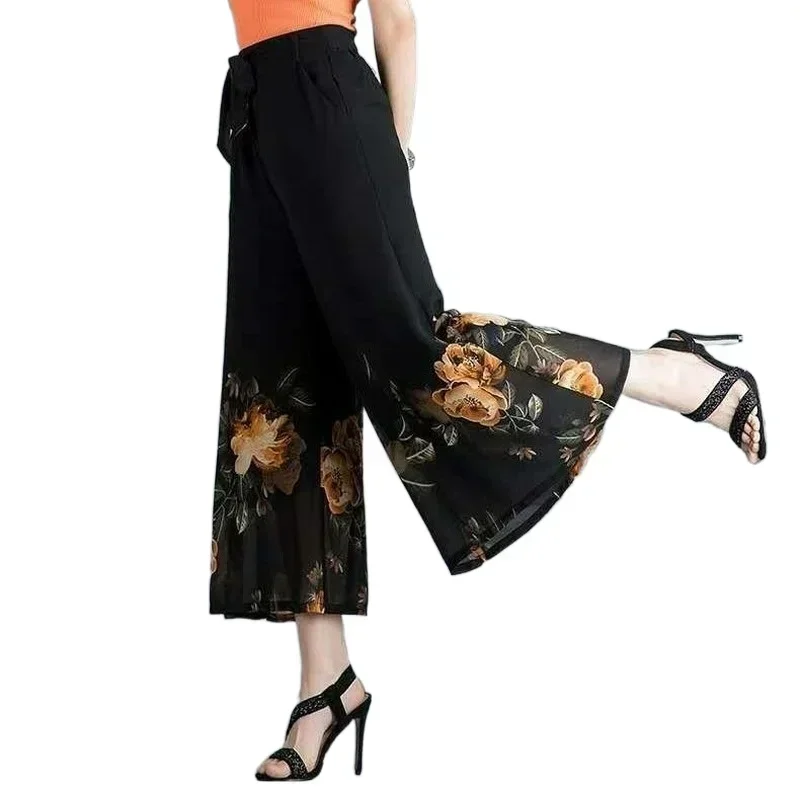 Black 10 Style Can Choose Women Pants Waist Strap Female Trousers Vetement Femme 2024 Wide Leg Pant Korean Fashion Harajuku D30