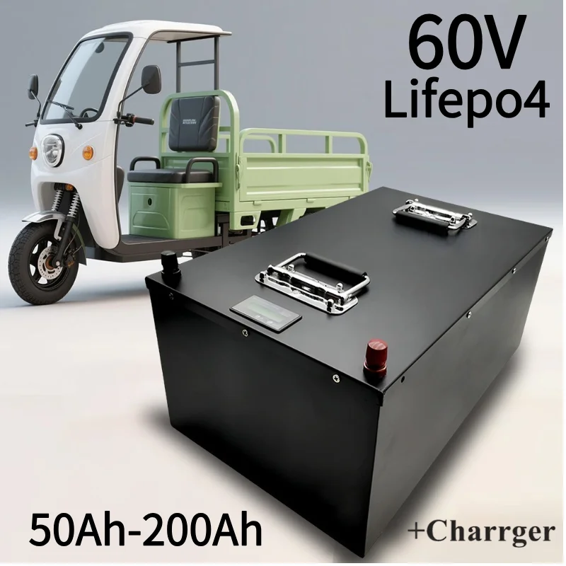 

20S 60V 50Ah 80Ah 100Ah 120Ah 150Ah 180Ah 200Ah Lifepo4 Аккумулятор для 3000W 6000W Резервная мощность Гибридная солнечная система EV Tricycle