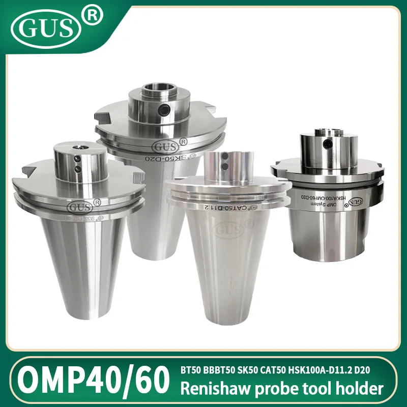 

Держатель инструмента для датчиков Renishaw BT50, BBT50, SK50, CAT50, HSK100A, OMP40 D11.2, OMP60 D20 для шпинделей, станков с ЧПУ, обрабатывающих центров, токарных станков