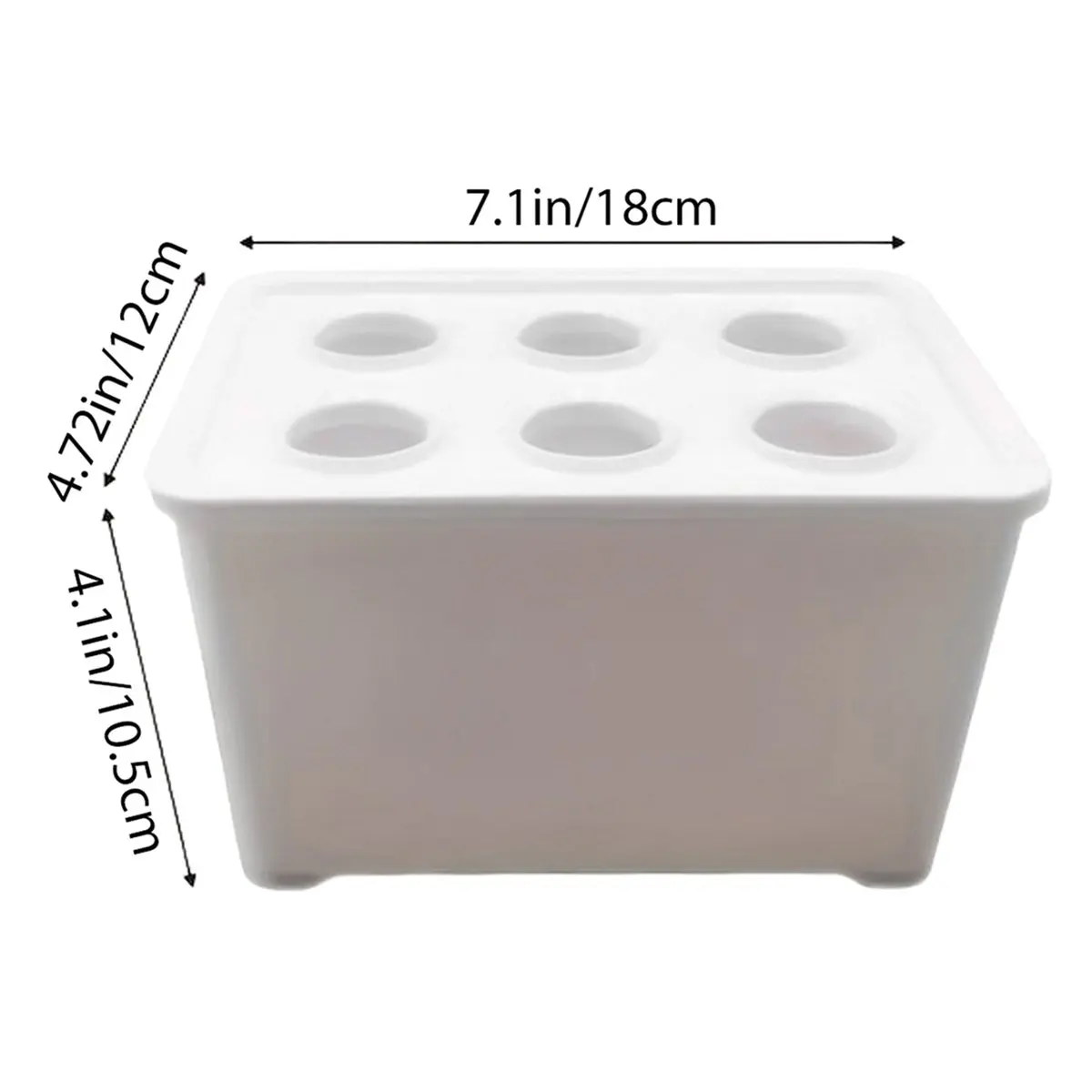 AT16 Wholesales Nursery Pots Hydroponic System Growing Box Universal Planting Container for Propagation Plant Vegetable Boxes Wh