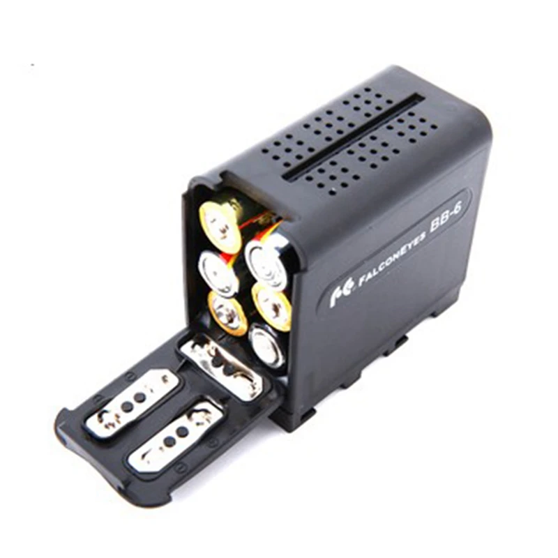 For SONY NP-F970 F960 F770 F750 F570 F550 AA 5# LR06 LR6 Battery Pack Replace DC