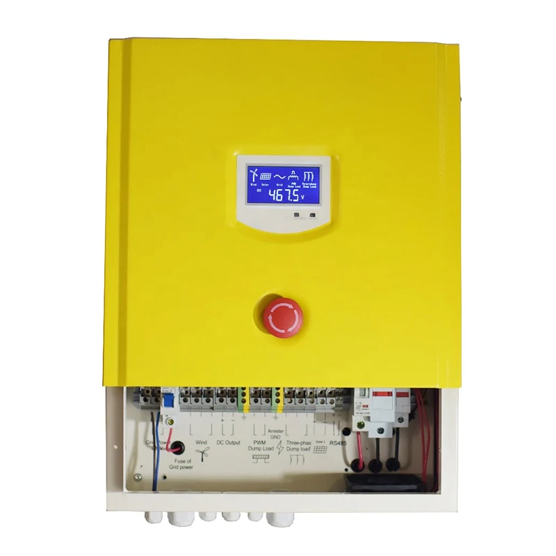 Wind Turbine Off-grid System of the on Grid Wind Turbine Controller 10KW