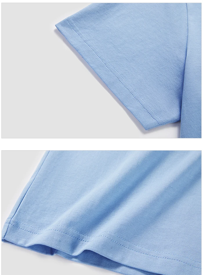 Semir Unisex T-Shirt Kurzarm Herren T-Shirt Baumwolle 2024 Sommer Neue Herrenkleidung ist dünn und vielseitig T-Shirt einfarbig – Detail 15