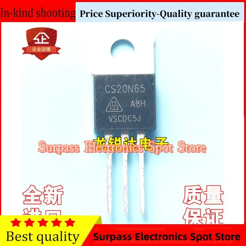 10PCS-100PCS   CS20N65 TO-220 MOS 20A 650V   Price Superiority-Quality guarantee