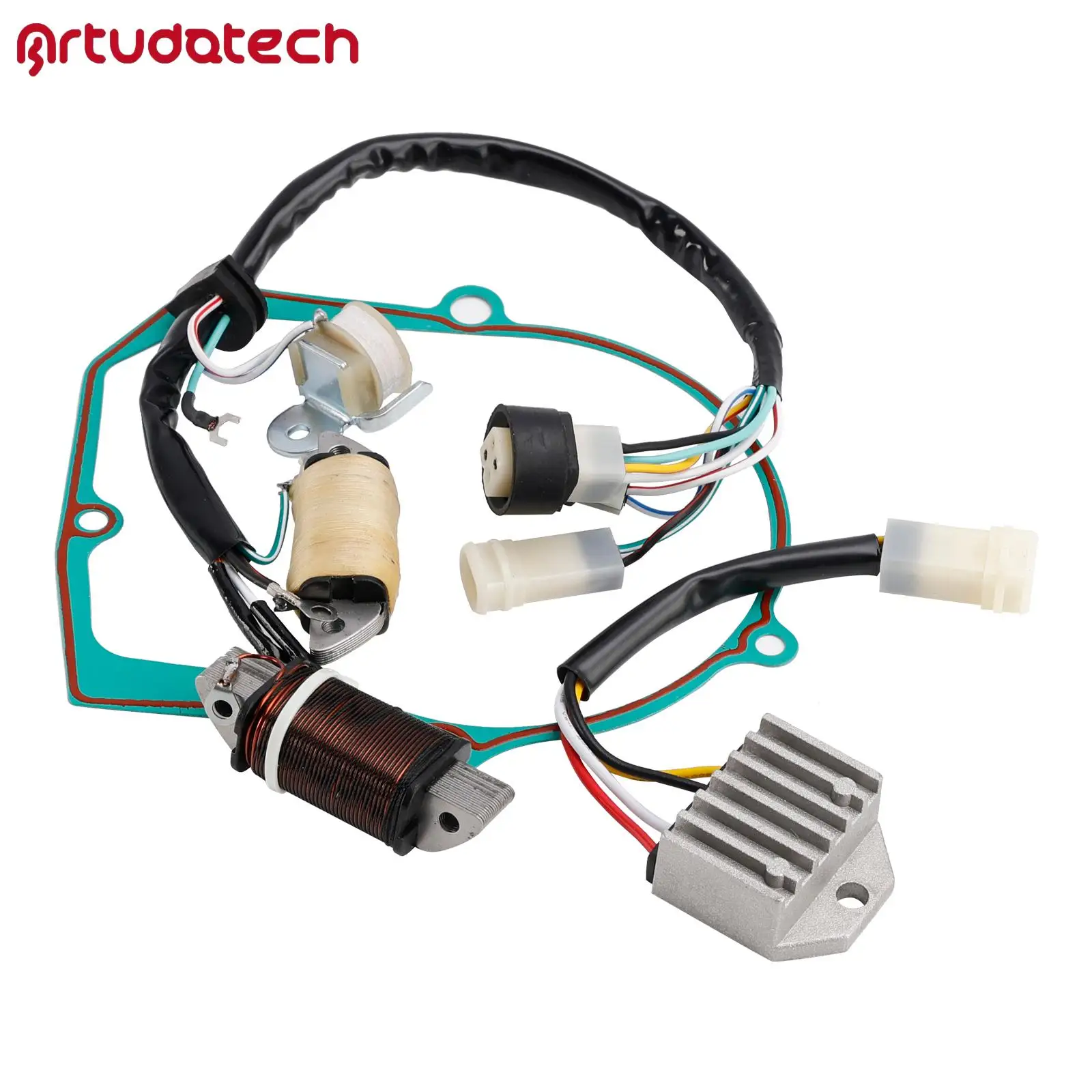 

Прокладка выпрямителя регулятора статора генератора для Yamaha YFM80 Badger 80 1992, 1993, 1994,