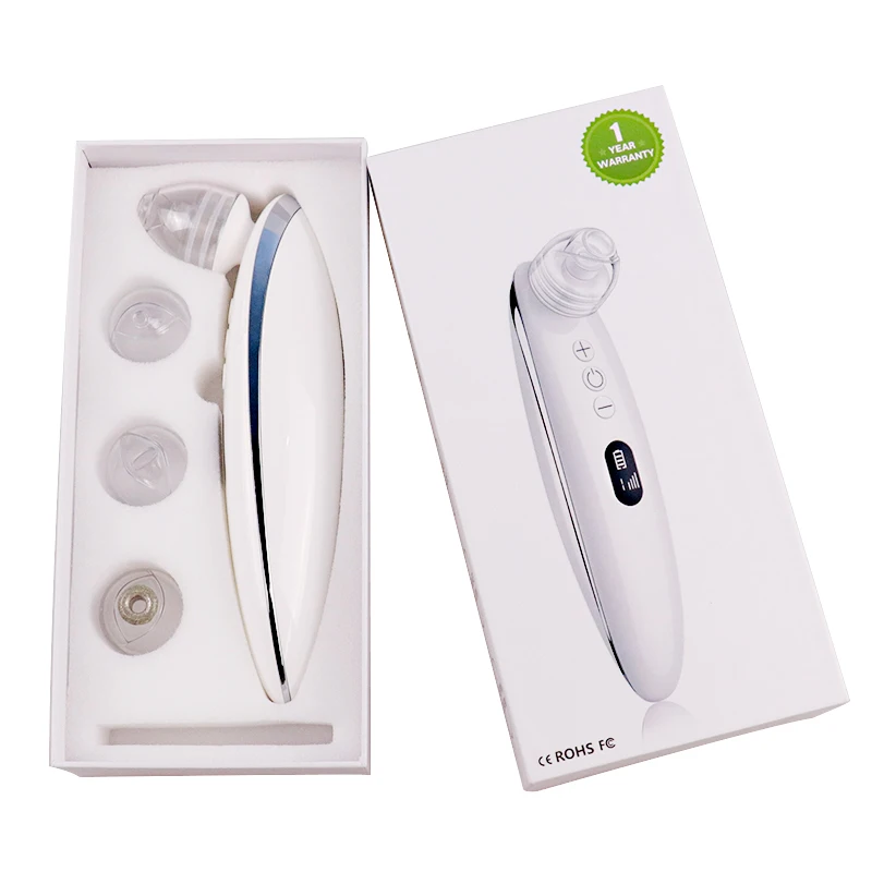 Electric Suction Blackheads Deep Cleansing Pore Cleaner Black Head Removal Rechargeable Strong Vacuum Suction Blackhead Remover