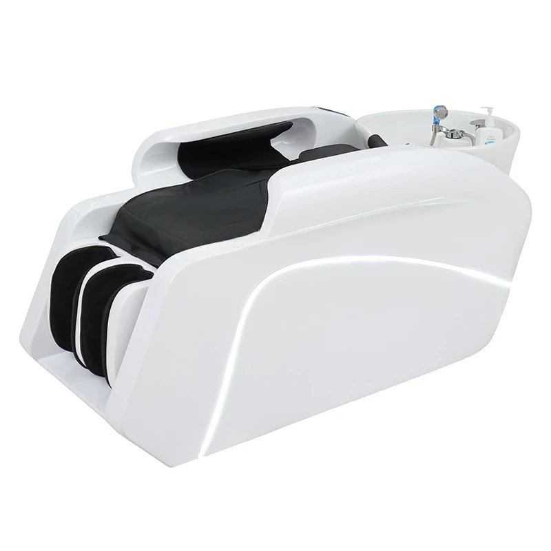 

Intelligent Electric Massage Shampoo Bed Automatic Ceramic Basin Shampoo and Flushing Massage