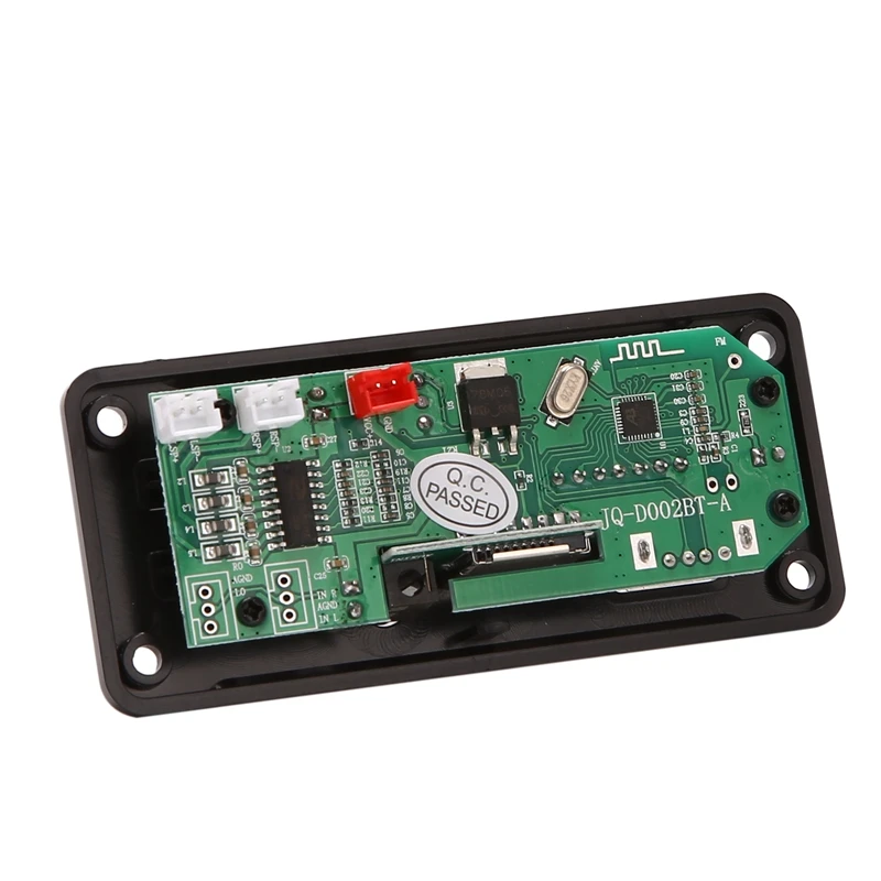 Placa decodificadora MP3 para coche, con amplificador de potencia, 2x25W, Bluetooth 5,0, compatible con TF, AUX, módulo de Radio de Audio FM
